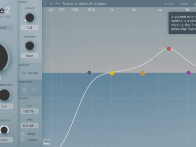 动态共振抑制器 Oeksound Soothe2 v1.1.2