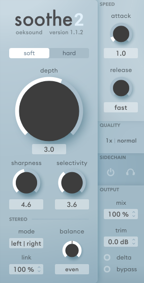 动态共振抑制器 Oeksound Soothe 2 - 随笔教程 - 3