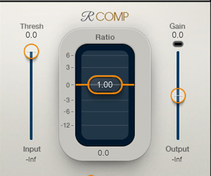 Waves RCompressor 文艺复兴系列压缩器