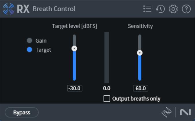 iZotope Breath Control 呼吸声控制