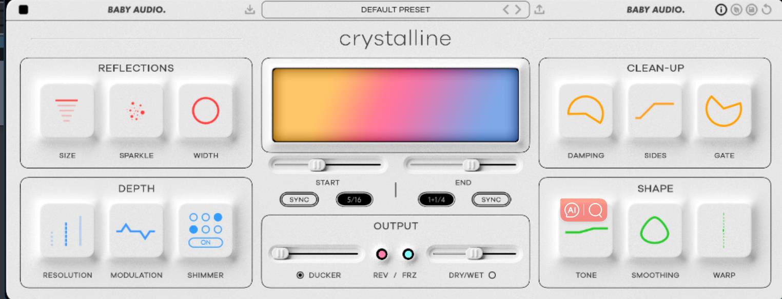 传奇算法混响器 Baby Audio Crystalline